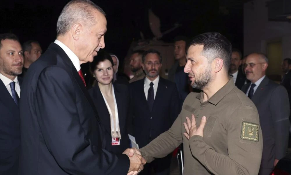 Τηλεφωνική επικοινωνία Ερντογάν με Ζελένσκι και Στόλτενμπεργκ